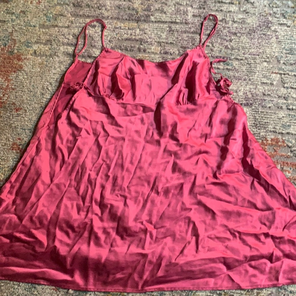 Vintage Hot Pink Victoria’s Secret Slip